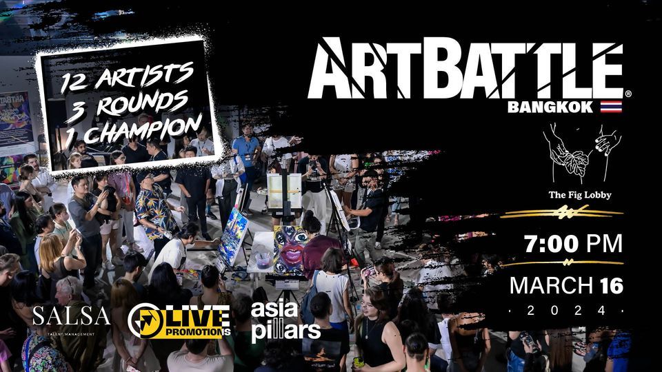 Art Battle Bangkok - March 16, 2024
