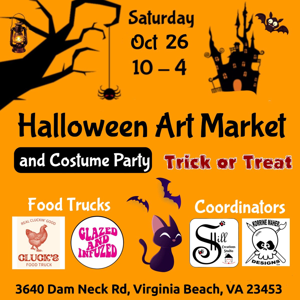 Halloween Art Market and Costume Party 