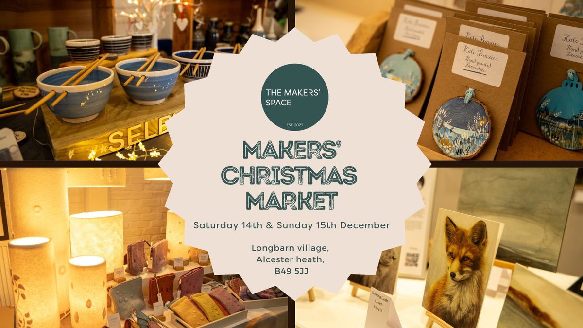 Monthly Makers' Market - Christmas Market 2024