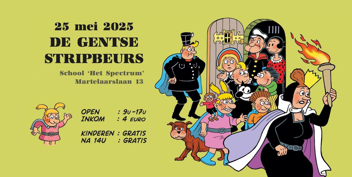 Gentse Stripbeurs 25 mei 2025