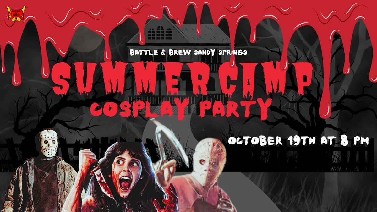 Summer Camp Horror Cosplay Party