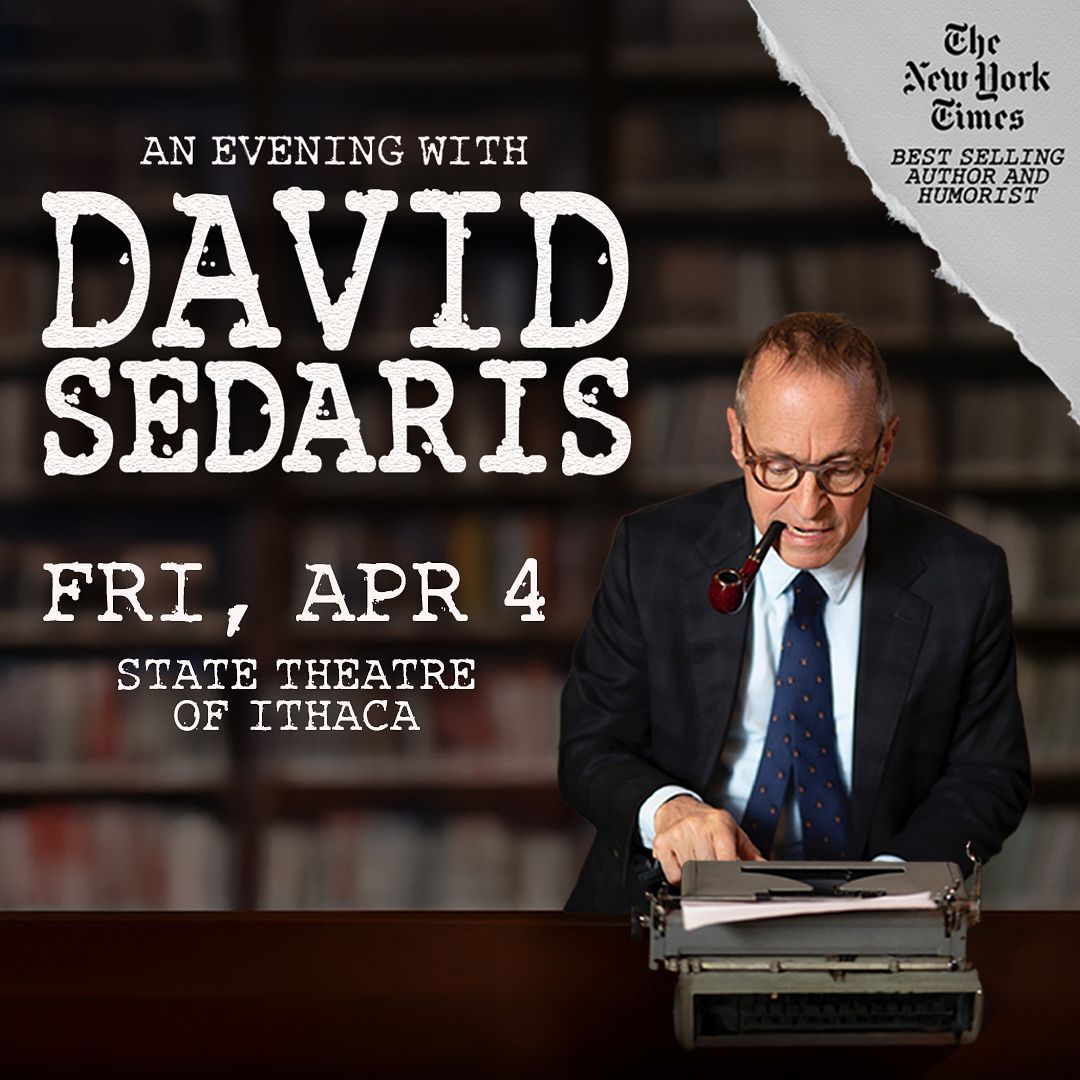 David Sedaris at State Theatre Ithaca