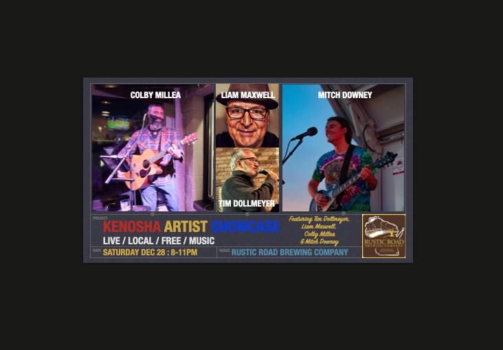 Rustic Road Presents: Kenosha Artist Showcase