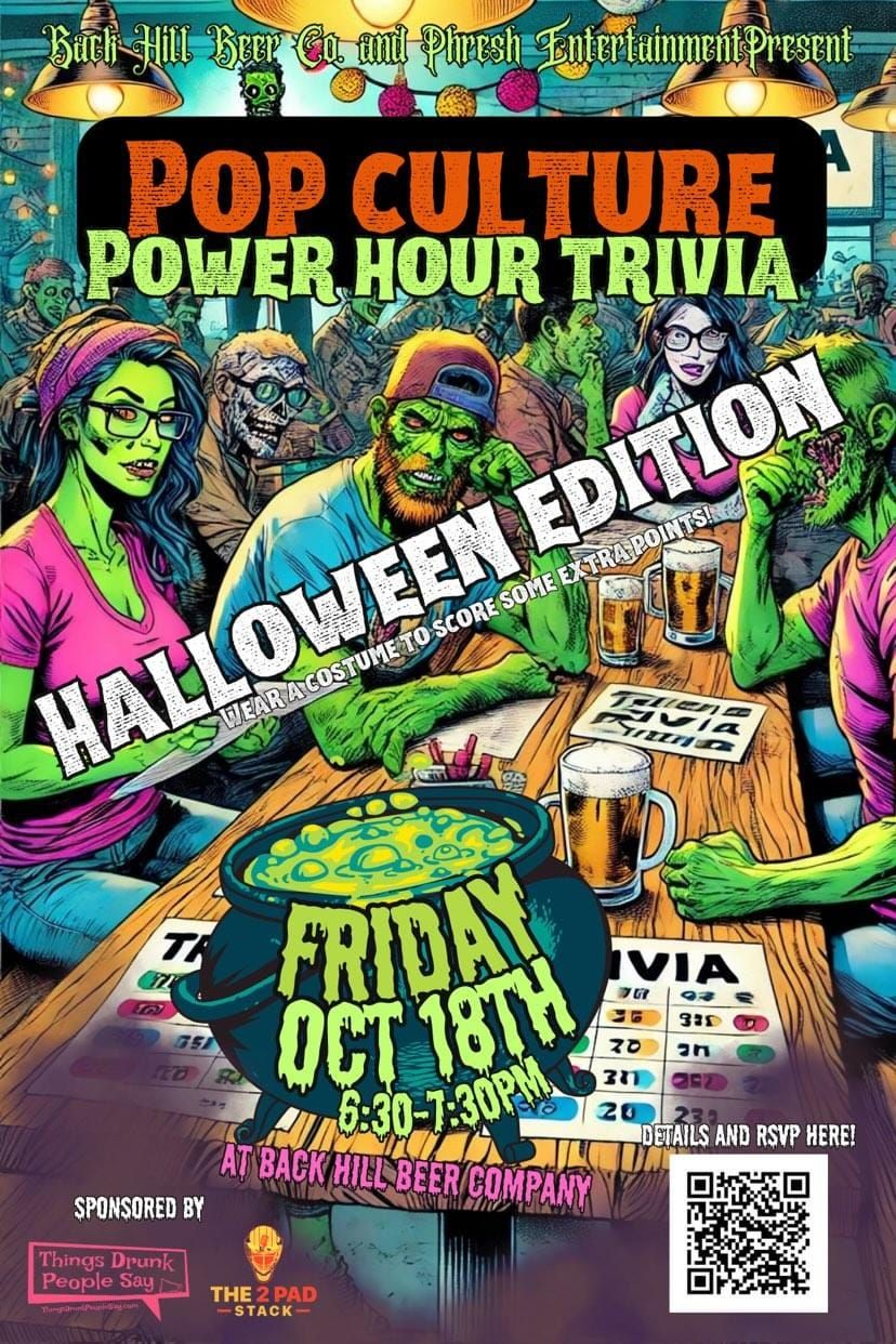 Pop Culture Power Hour Trivia Night!