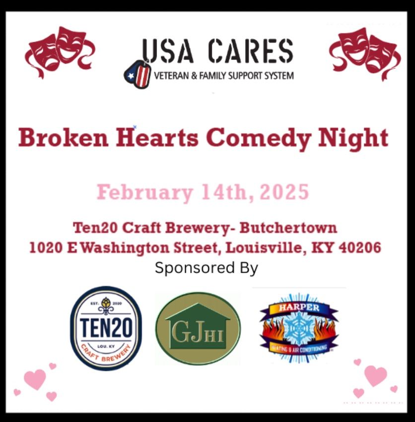 USA Cares Broken Hearts Comedy Night