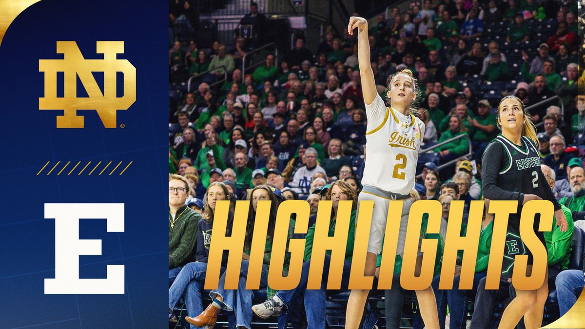 Notre Dame Fighting Irish Women's Basketball vs. Morehead State Eagles