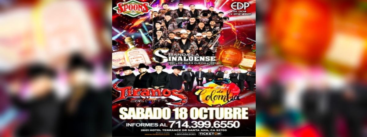 BANDA LA SINALOENSE, TIRANOS DEL NORTE & MAS