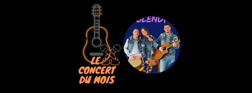 LE CONCERT DU MOIS : BLENDY (pop rock)