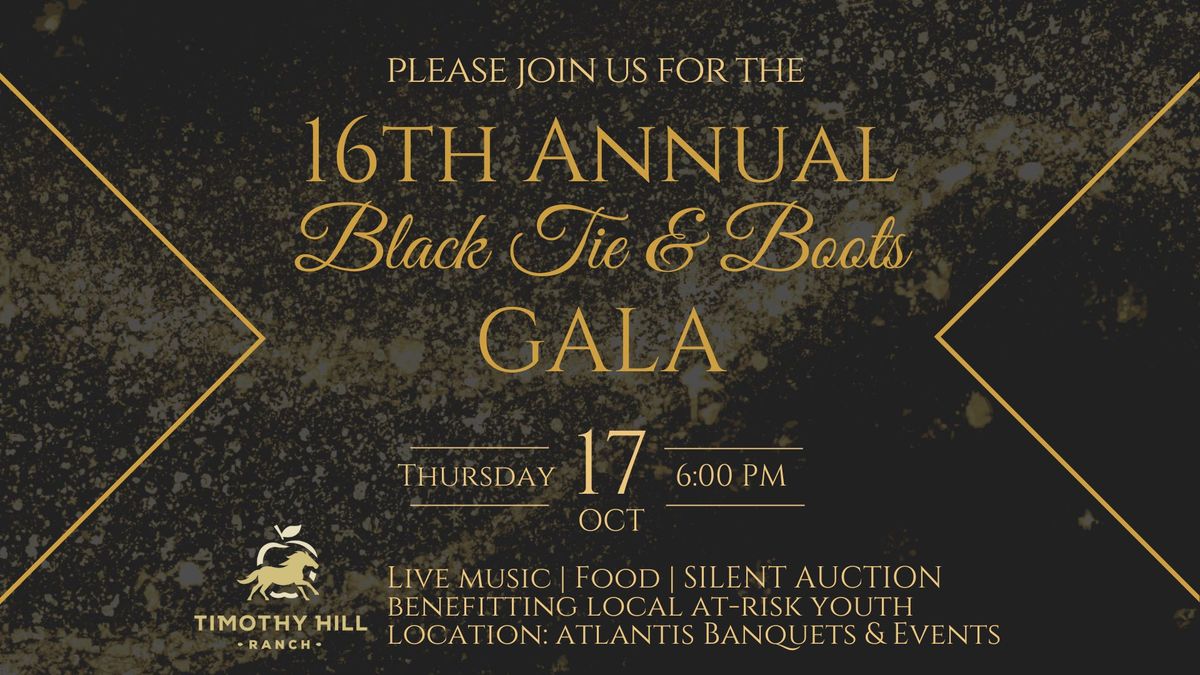 Black Tie and Boots Gala