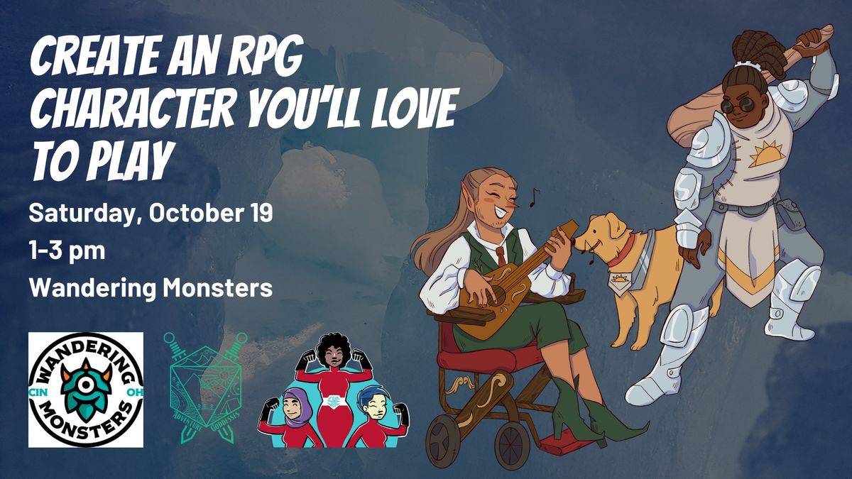 Create an RPG Character You\u2019ll Love to Play