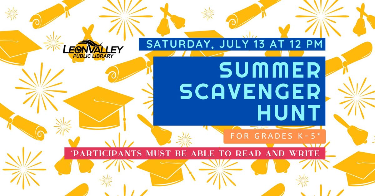 Summer Scavenger Hunt