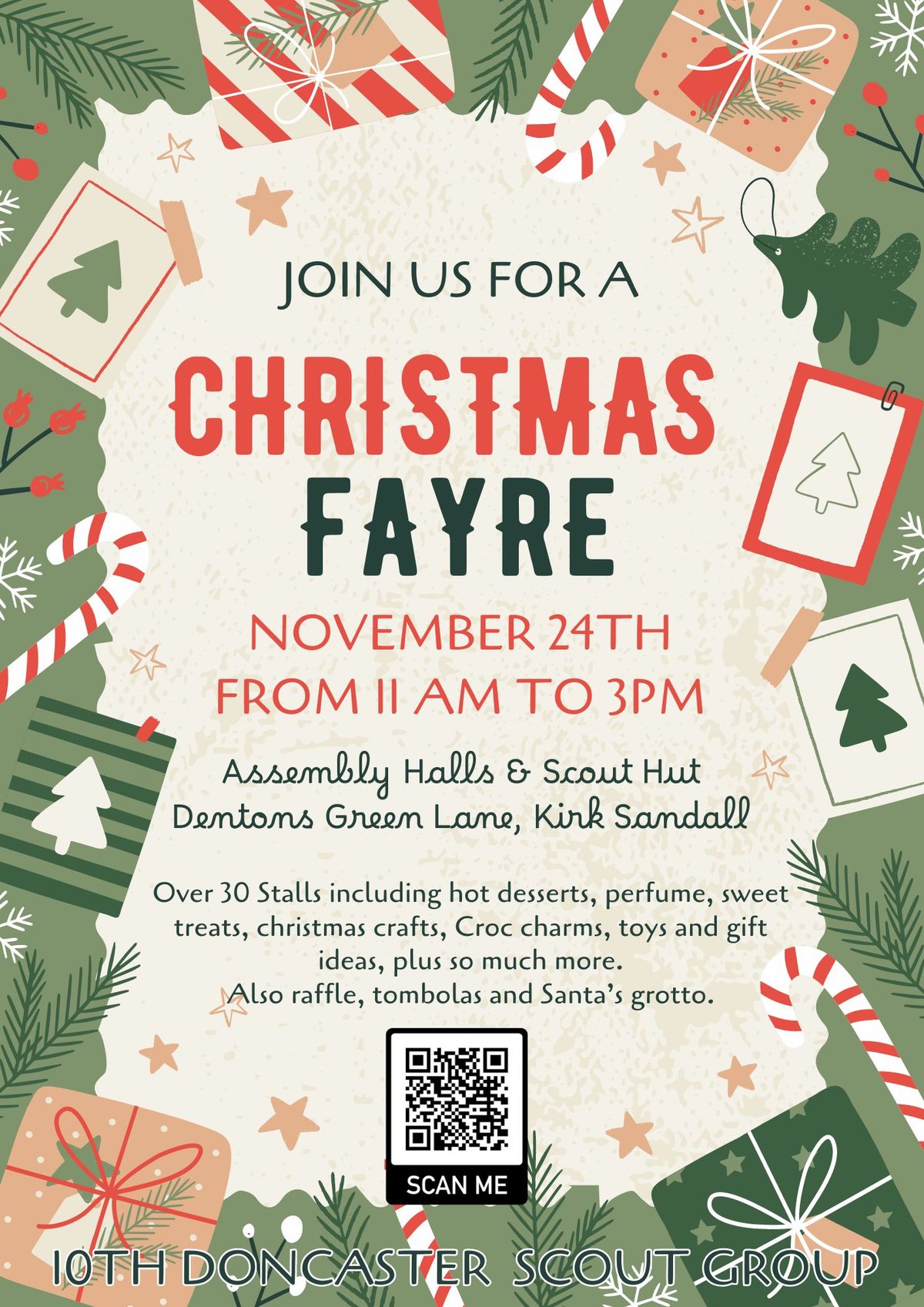 10th Doncaster Scouts Christmas Fayre