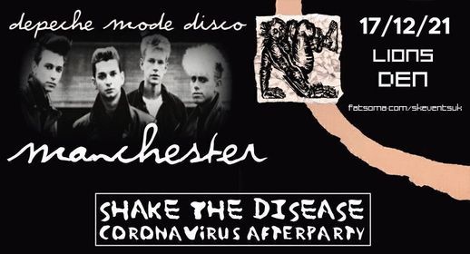 Depeche Mode Disco - Shake The Disease - Coronavirus Afterparty