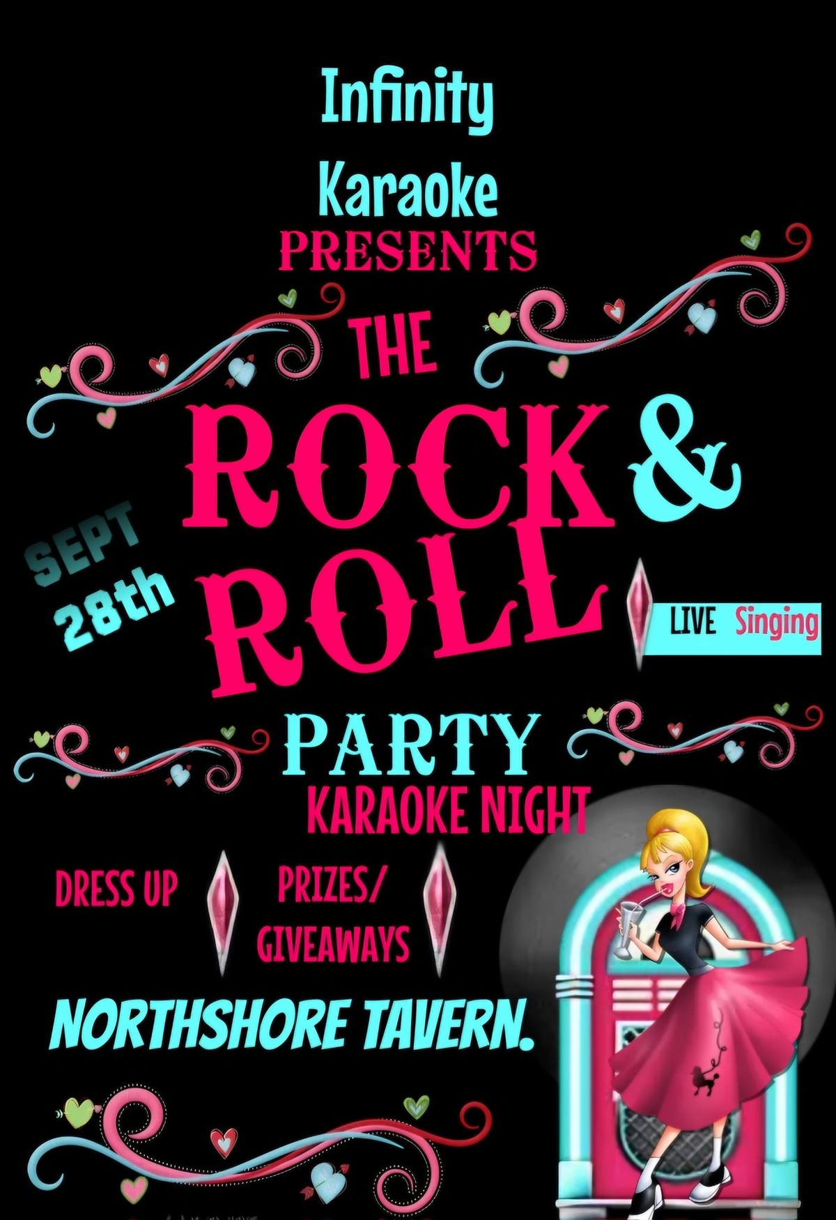 ROCK n ROLL Karaoke Party Night