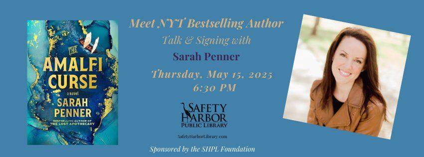 Author Talk & Book Signing with Sarah Penner