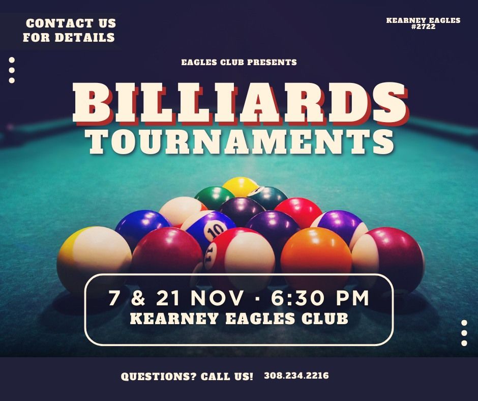 9 Ball Billiards Tournament APA Qualifiers ONLY