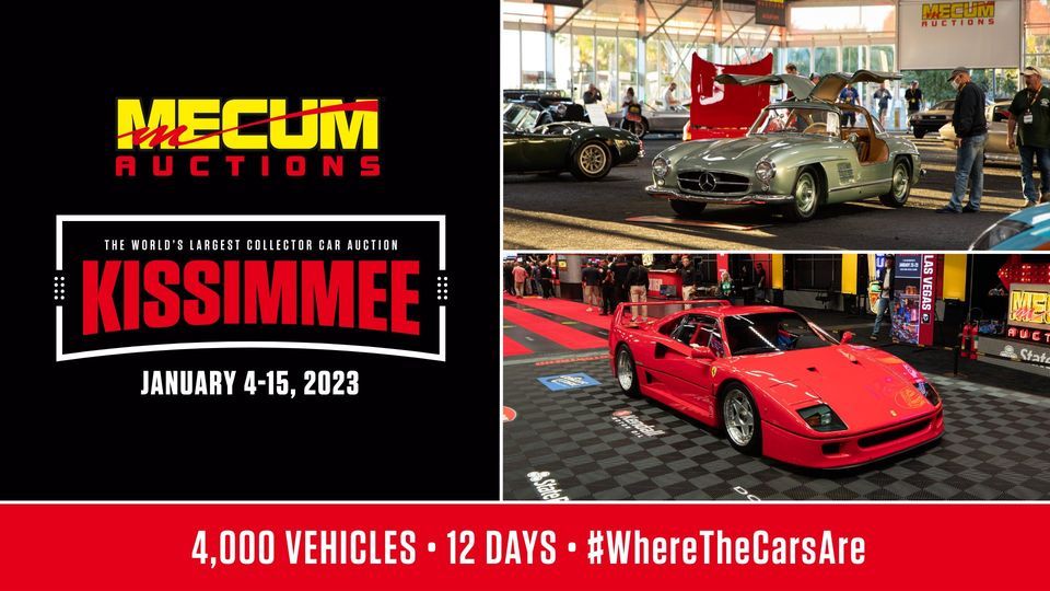 MECUM Car Auction Kissimmee 2023, Osceola Heritage Park, Kissimmee, 4