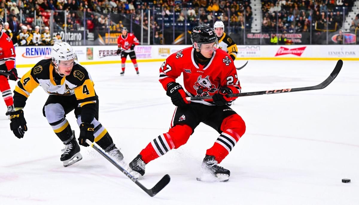 Parking Peterborough Petes at Brampton Steelheads