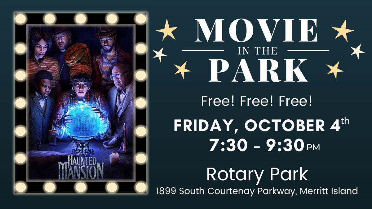 Movie in the Park - Haunted Mansion (2023)