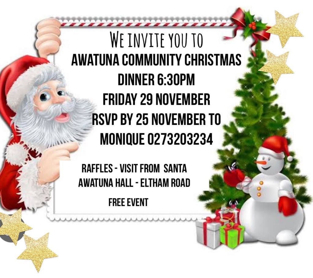 Awatuna Community Christmas Dinner