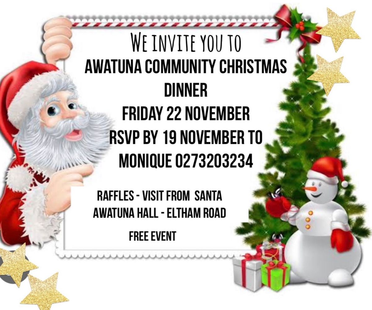 Awatuna Community Christmas Dinner