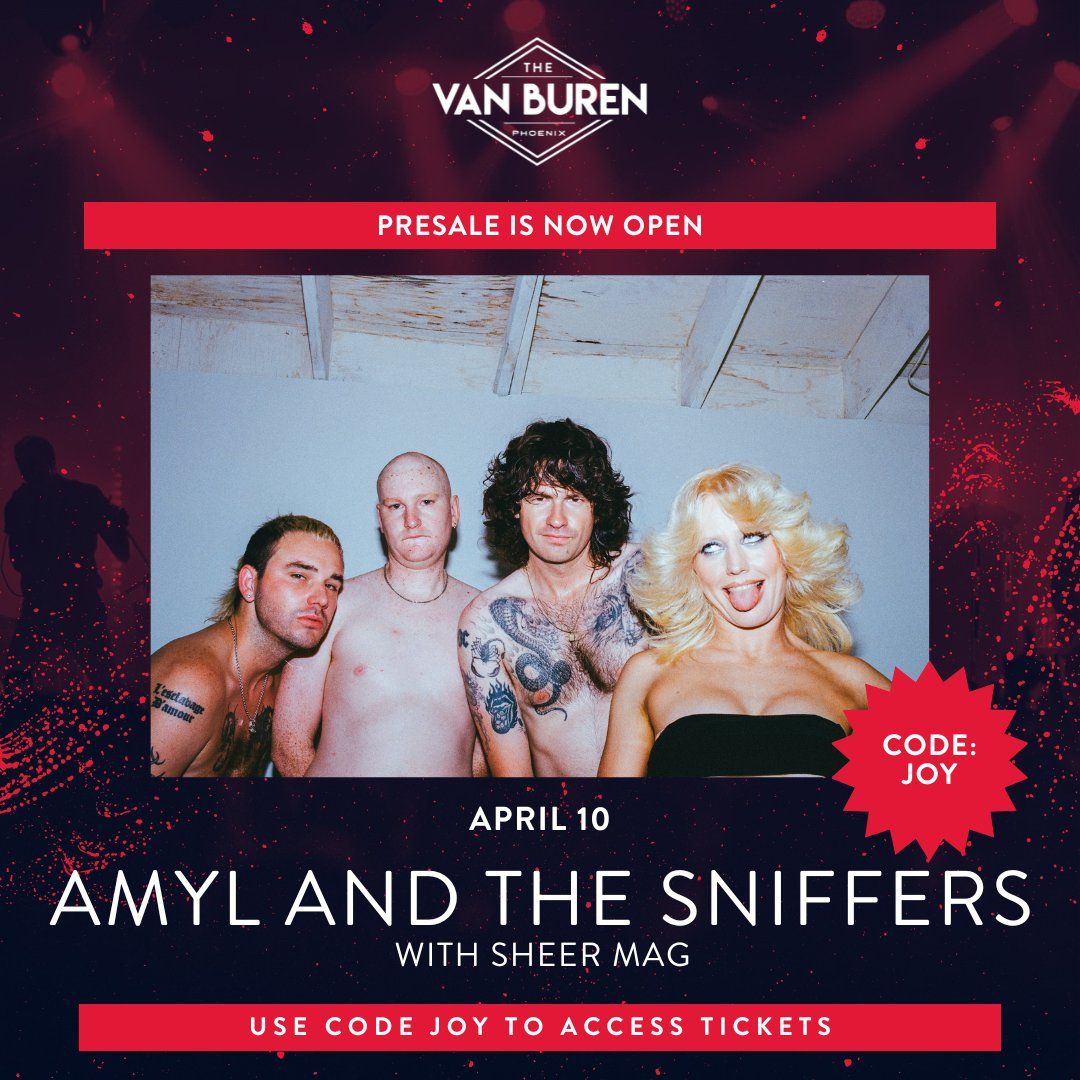 Amyl and The Sniffers at The Van Buren