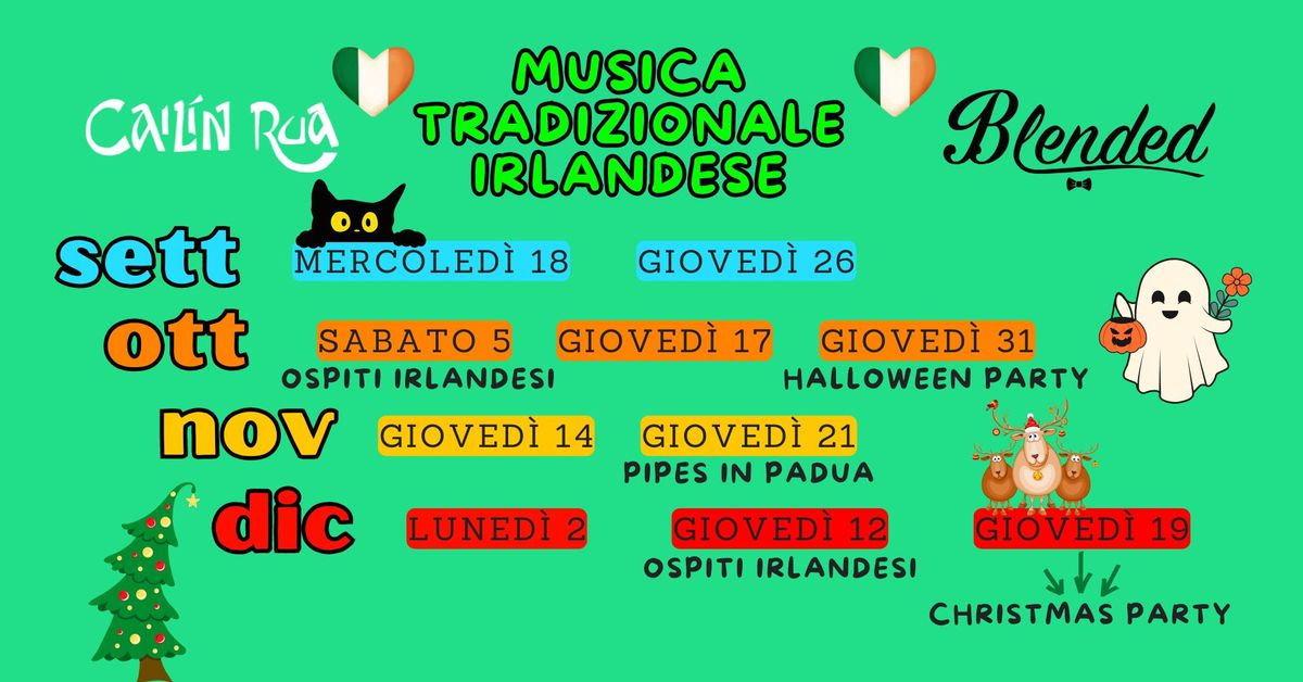 Session di Musica Tradizionale Irlandese \u2618