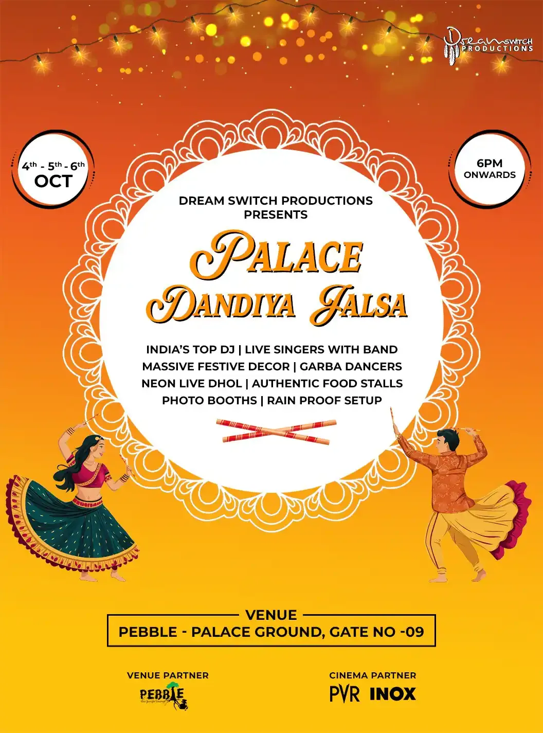 Palace Dandiya Jalsa Music, Experiences and Trending event Tickets Bengaluru -