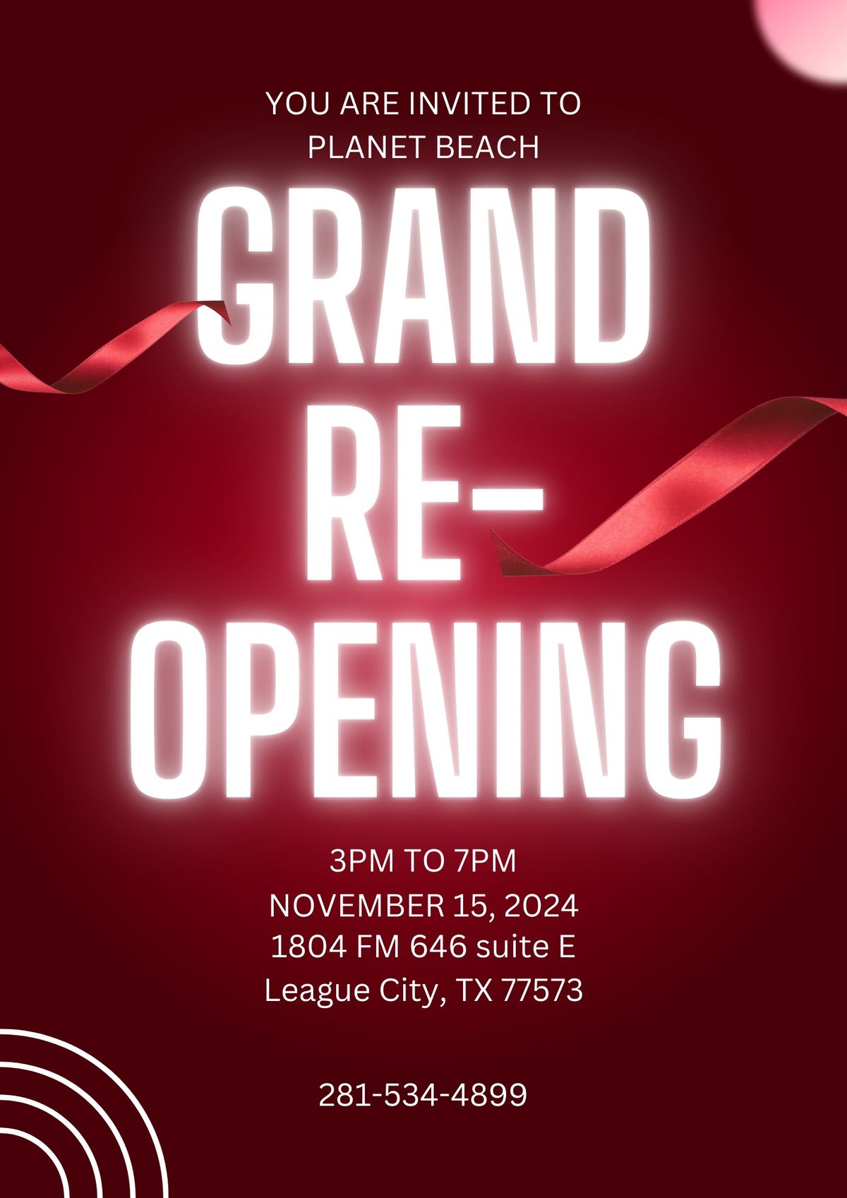 Grand Re-Opening