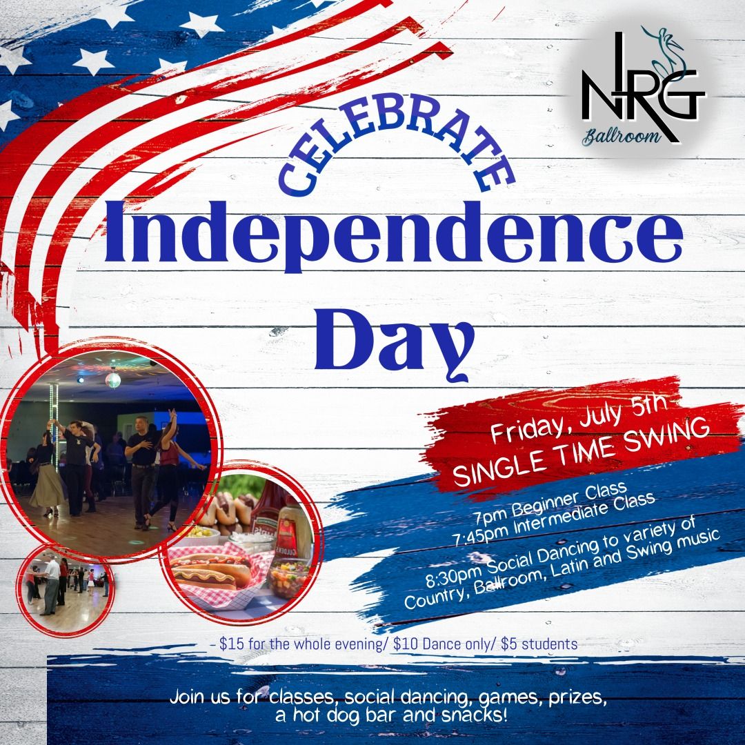 Independence Day Party with NRG 
