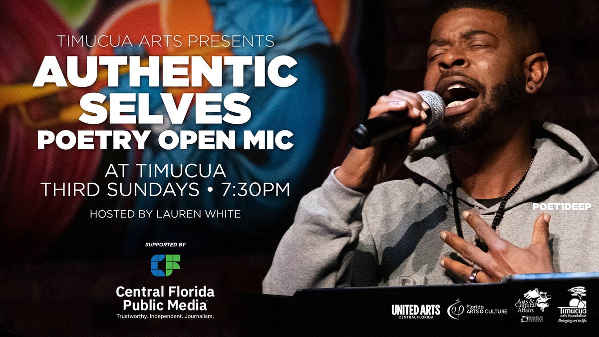 Authentic Selves Poetry Open Mic