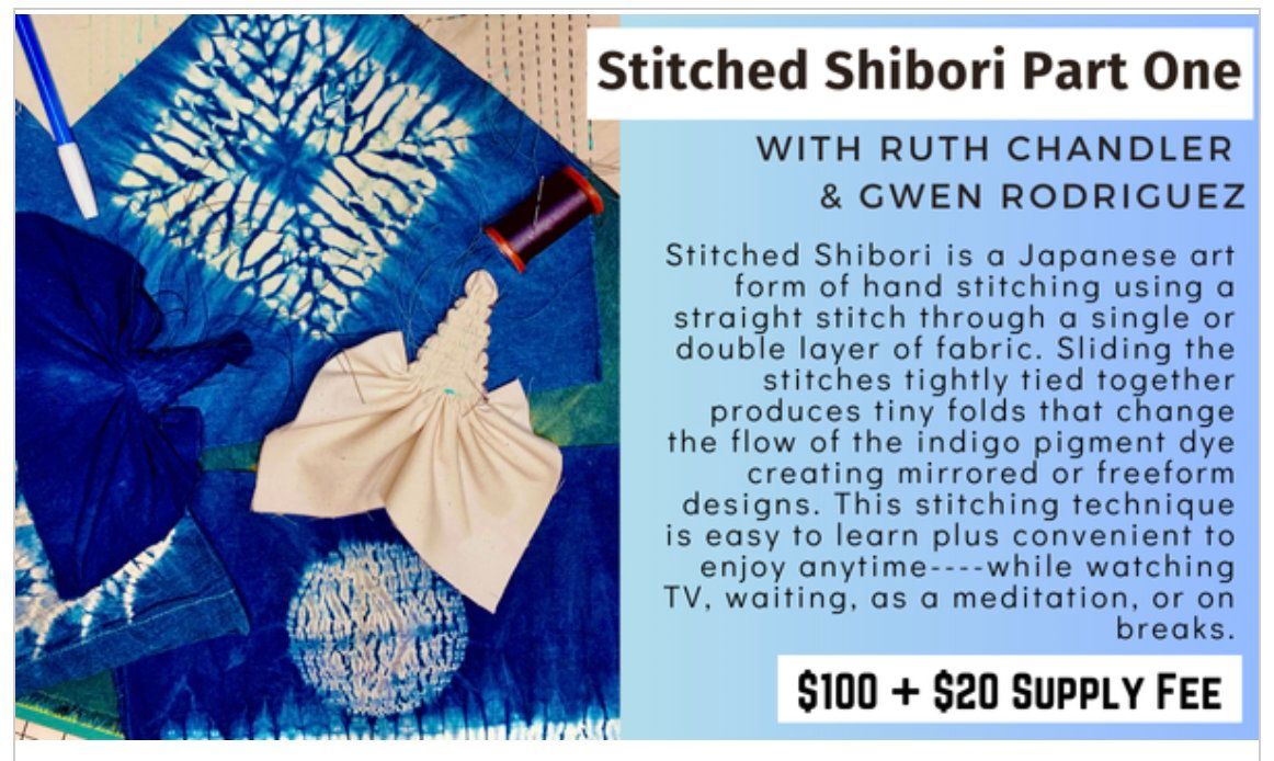 Stitched Shibori Class 