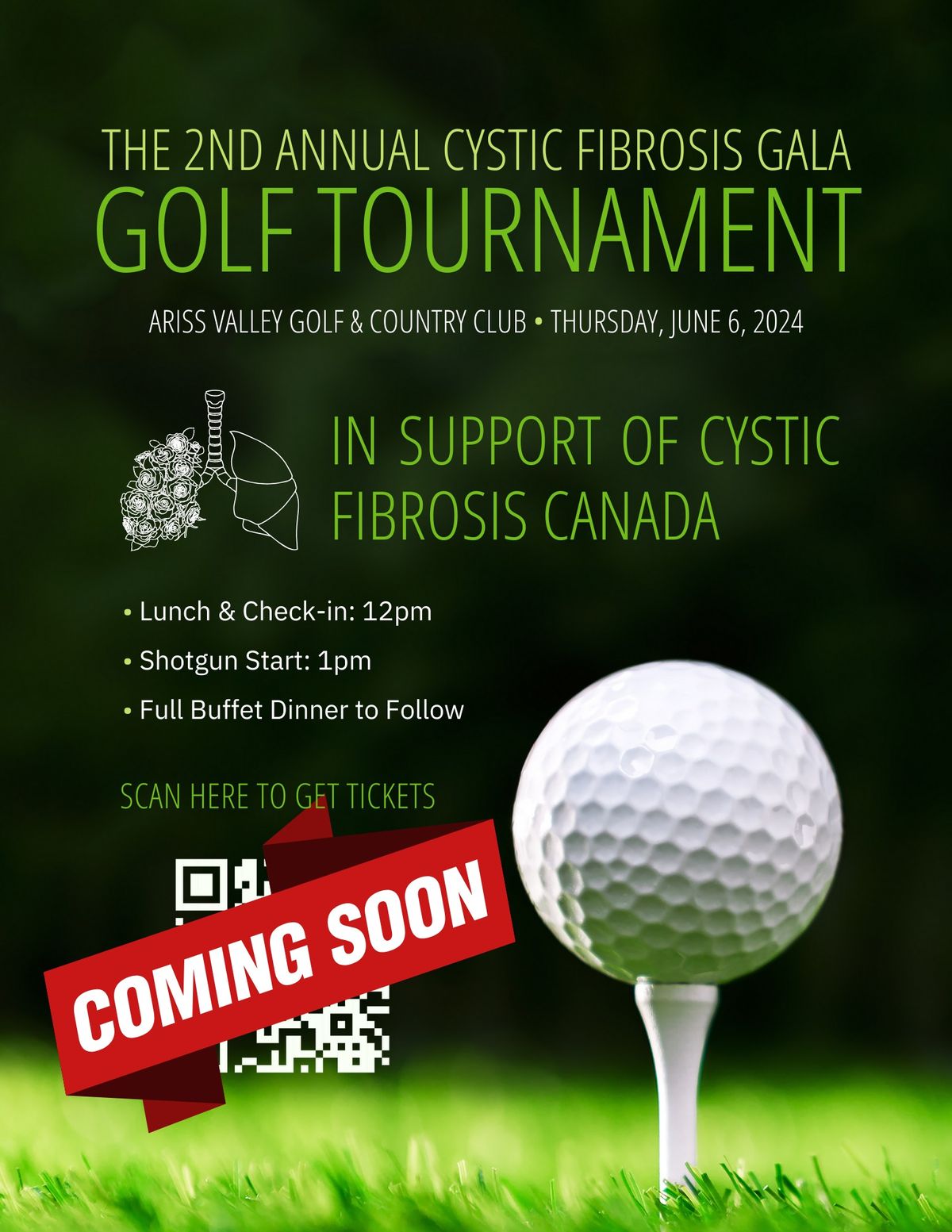 2nd Annual Cystic Fibrosis Gala Golf Tournament - 2024