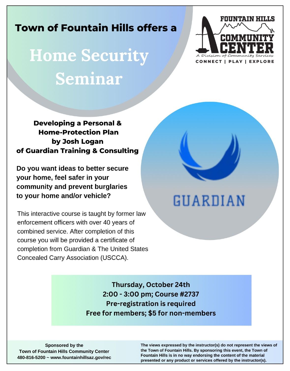 Home Security Seminar