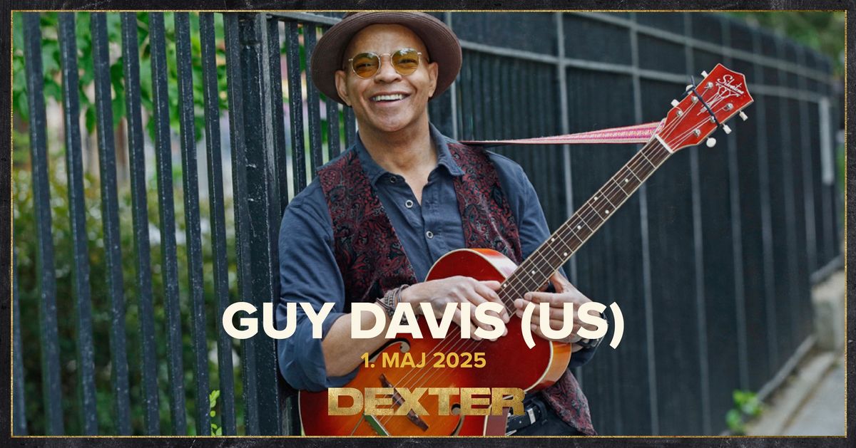 Guy Davis (US) - Solo - Dexter, Odense