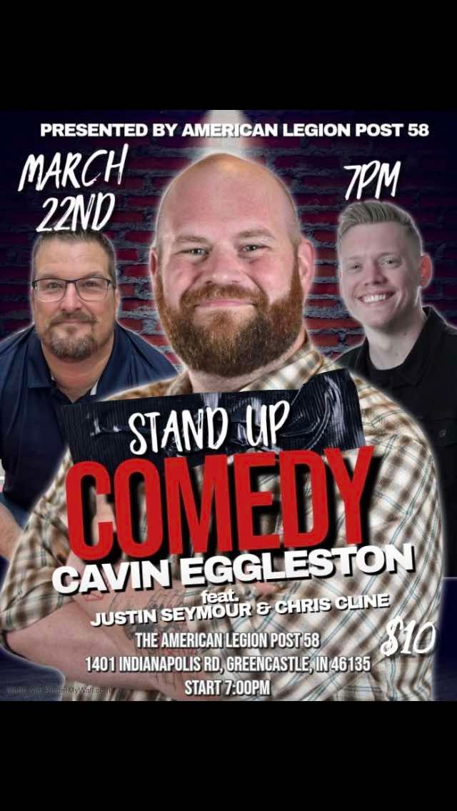 Greencastle Post 58 Comedy event