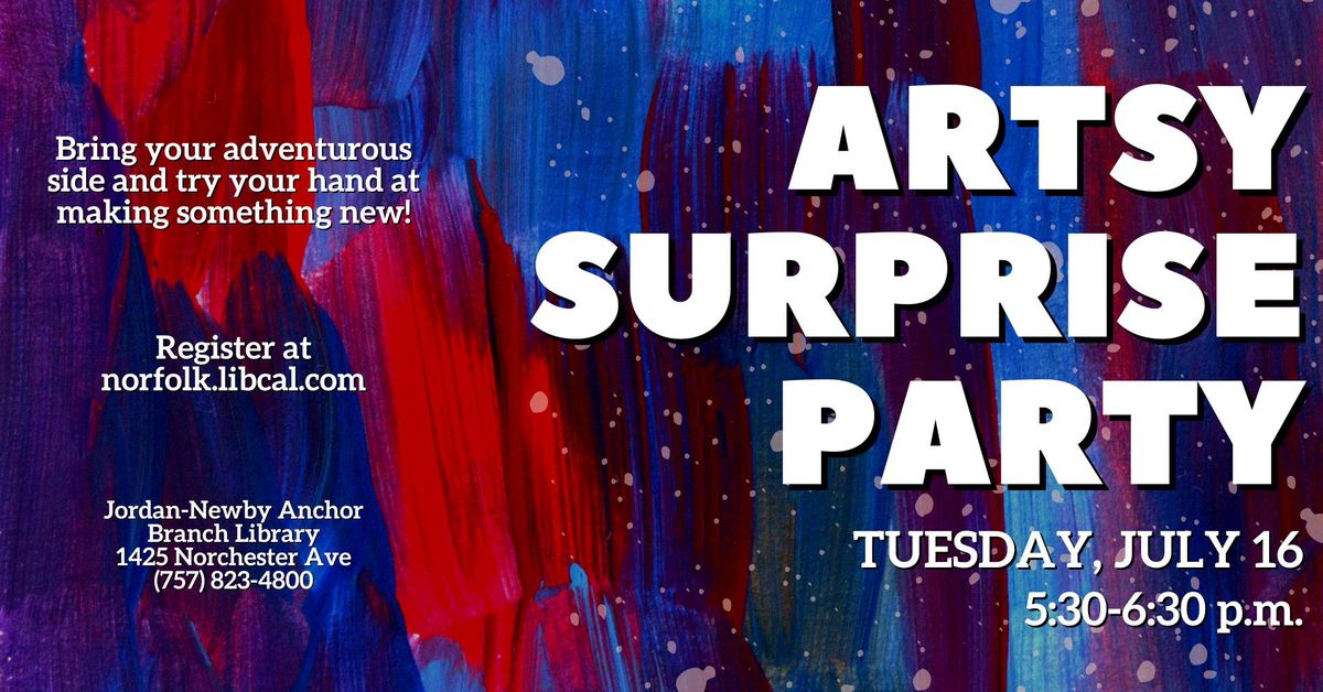 Artsy Surprise Party