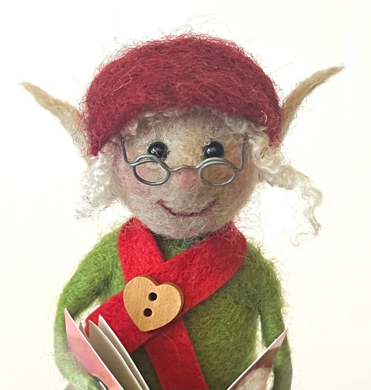 Christmas Elf needle felting workshop