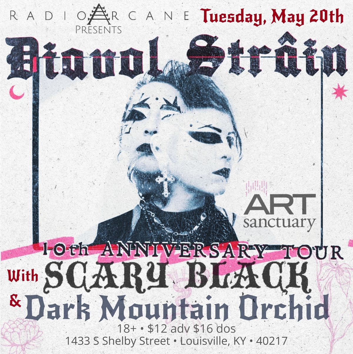 Diavol Str\u00e2in \/ Scary Black \/ Dark Mountain Orchid 