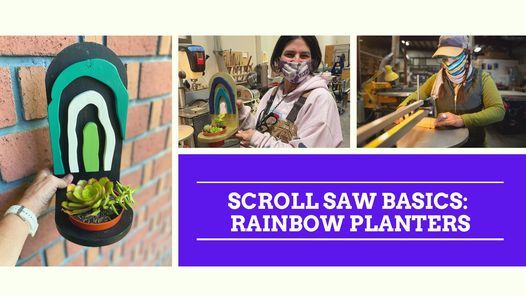 Scroll Saw Basics: Rainbow Planters