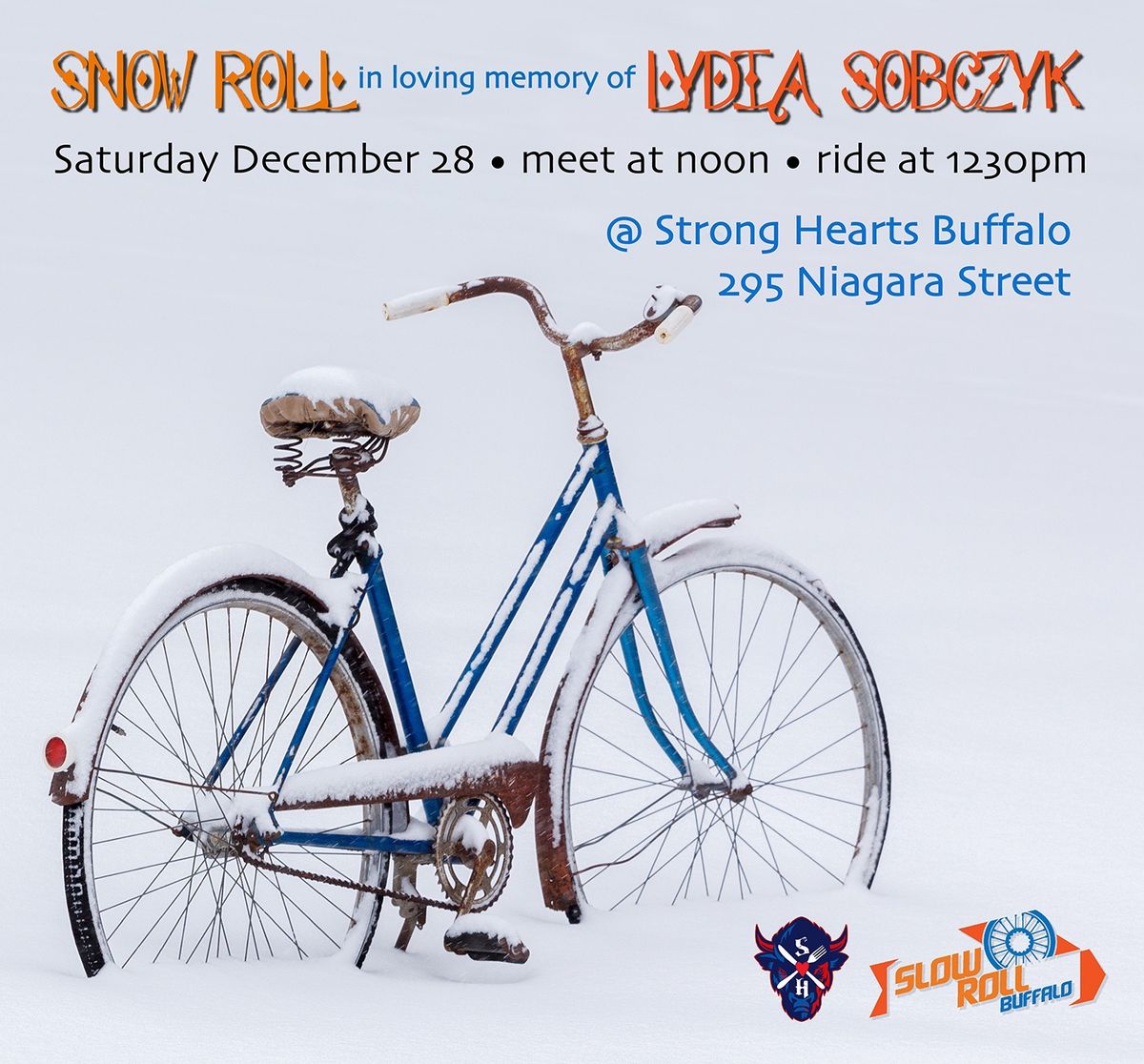 Snow Roll-Memorial Ride for Lydia Sobczyk