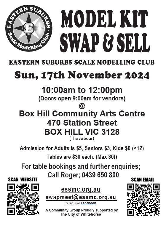 ESSMC November 2024 swap meet