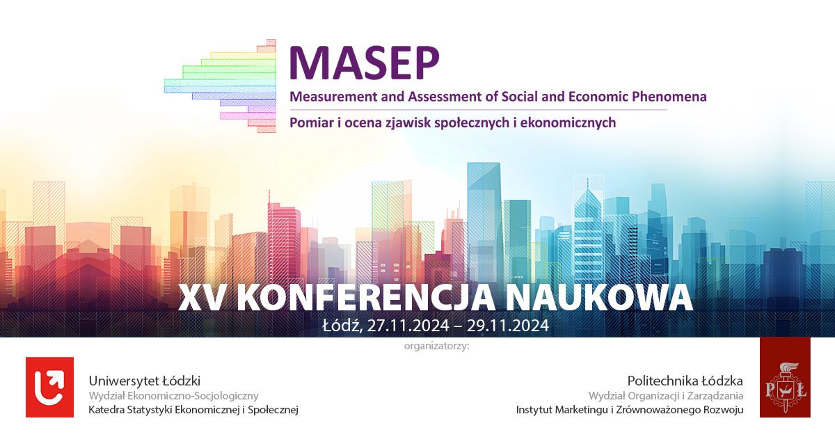 MASEP 2024 - Pomiar i ocena zjawisk spo\u0142ecznych i ekonomicznych