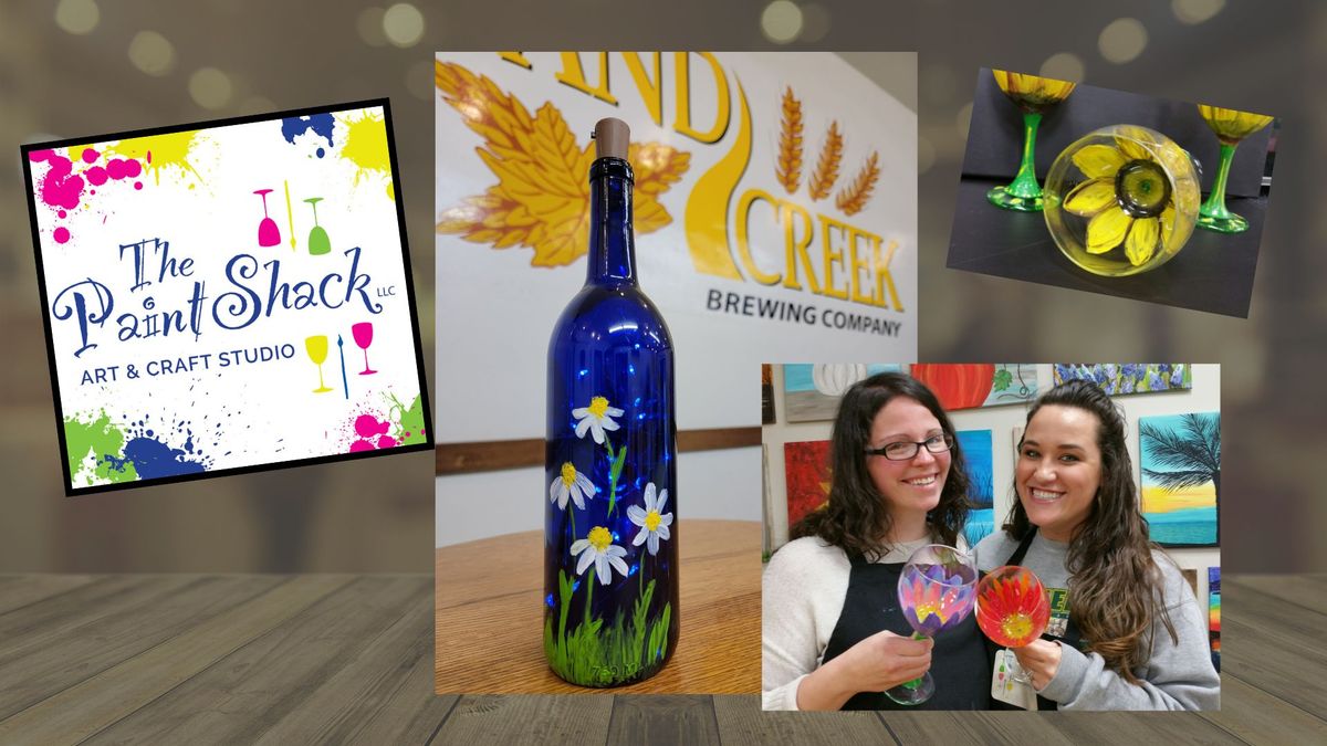 Wine Glass or Bottle Painting (Sand Creek Brewing Company)