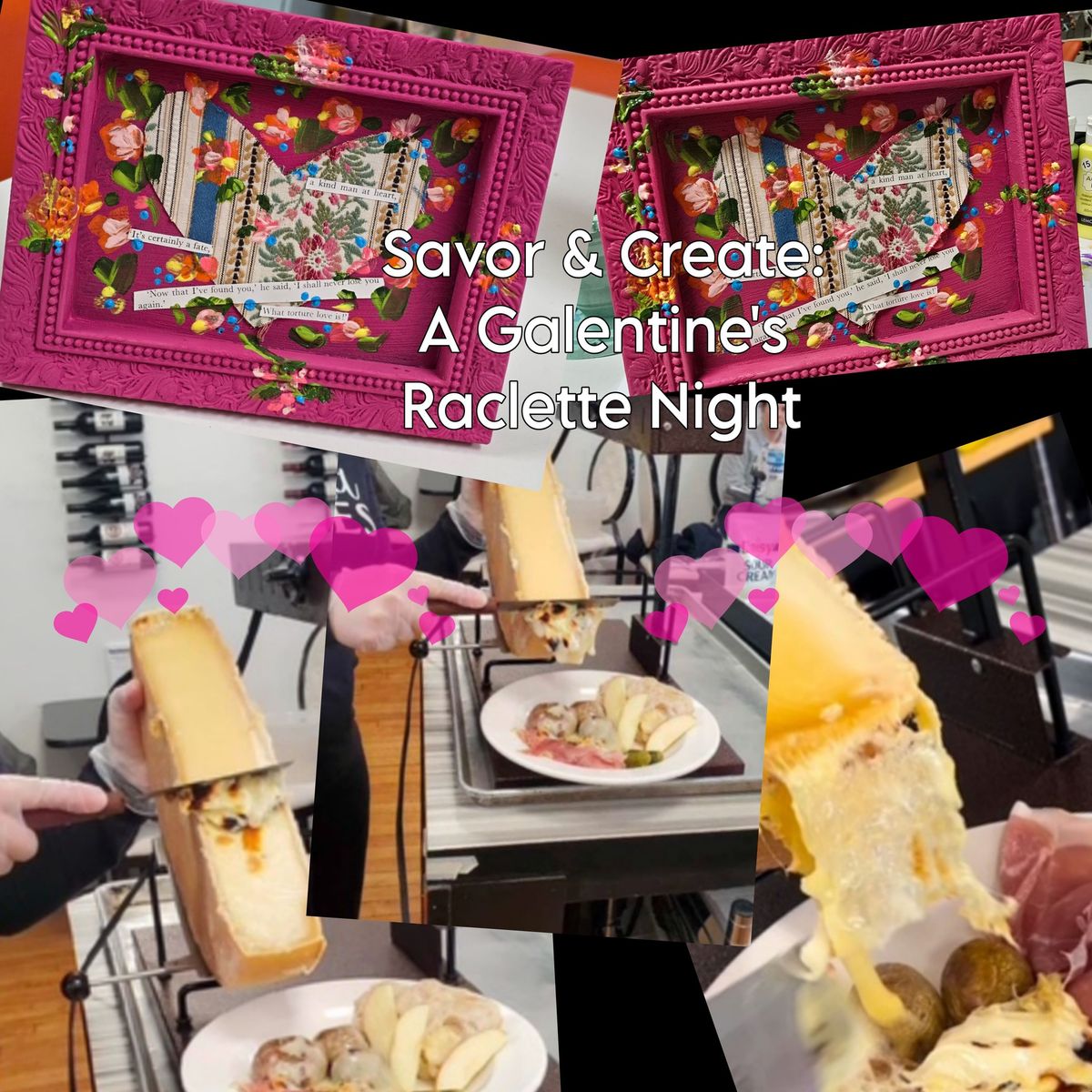 Savor & Create: A Galentine's Raclette Night