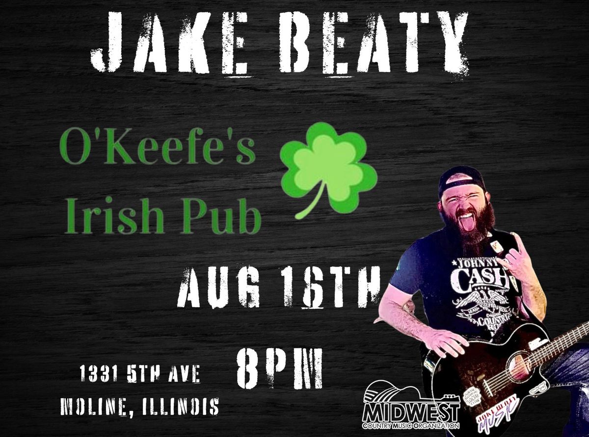 Jake Beaty at O\u2019Keefe\u2019s Irish Pub