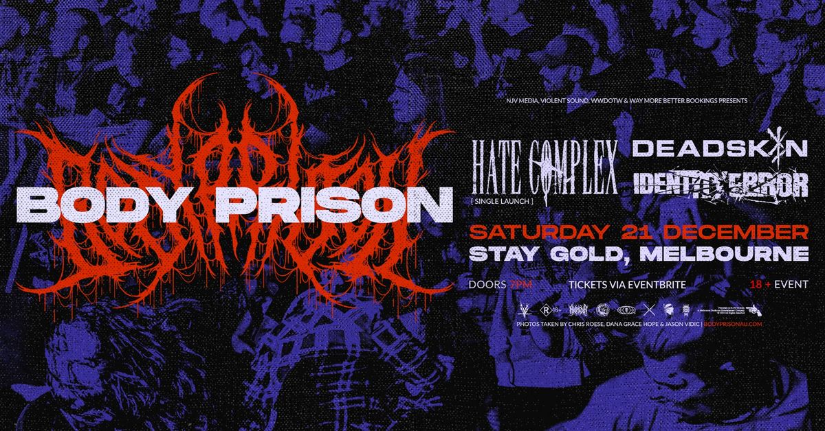 BODY PRISON DEBUT HEADLINE 