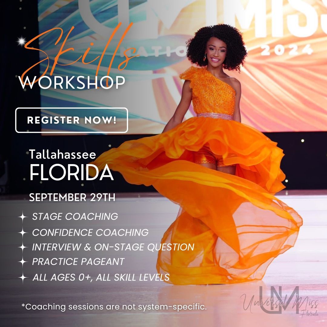 Pageant Skills Workshop - Florida Panhandle