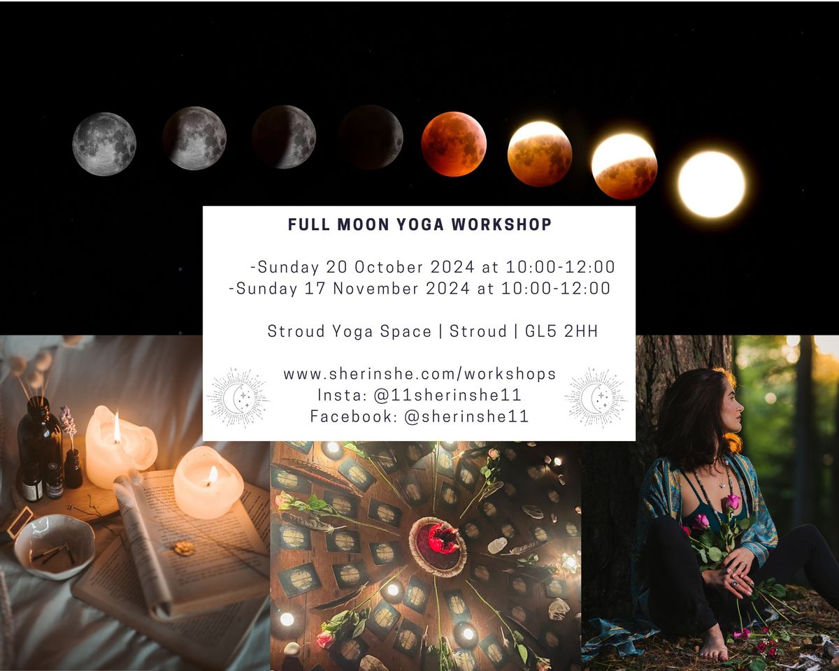 Full Moon Vin to Yin Yoga Flow Workshop