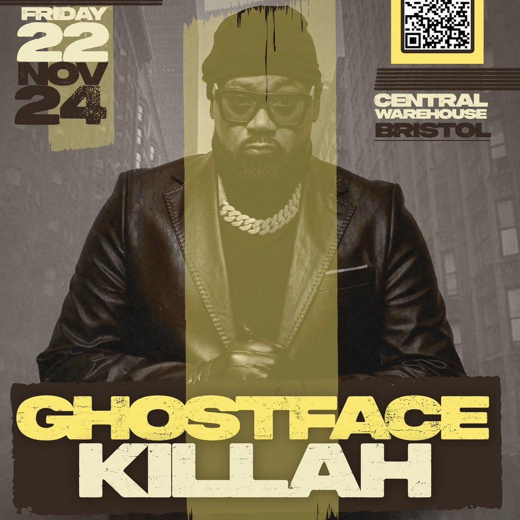 GHOSTFACE KILLAH \/ INSPECTAH DECK \/ FRI 22nd NOV \/ BRISTOL